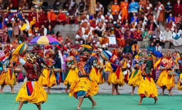 Paro Tshechu in Bhutan