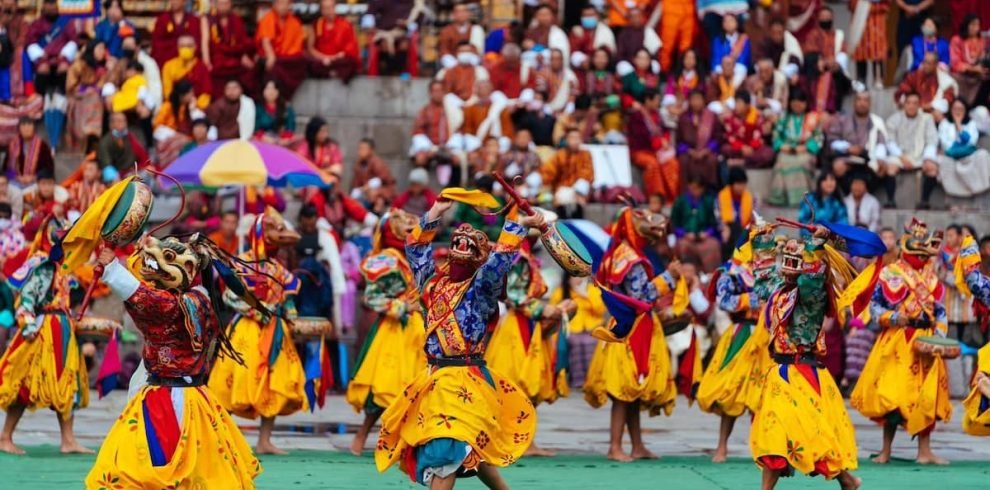 Paro Tshechu in Bhutan