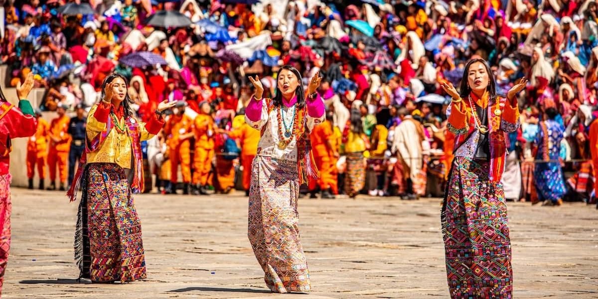 Thimphu Tshechu in Bhutan