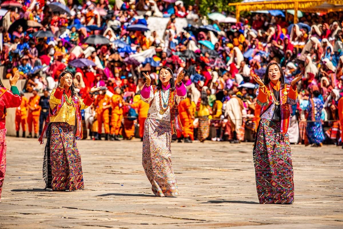 Thimphu Tshechu in Bhutan