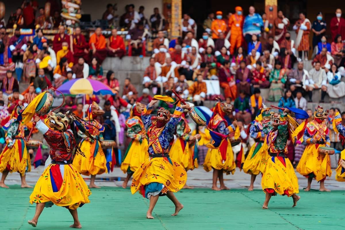 Paro Tshechu in Bhutan