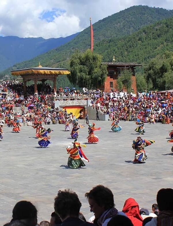 Thimphu Tshechu in Bhutan